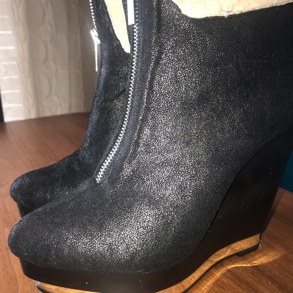 Platform Bootie Faux leather - Diva - Picture 6 of 7
